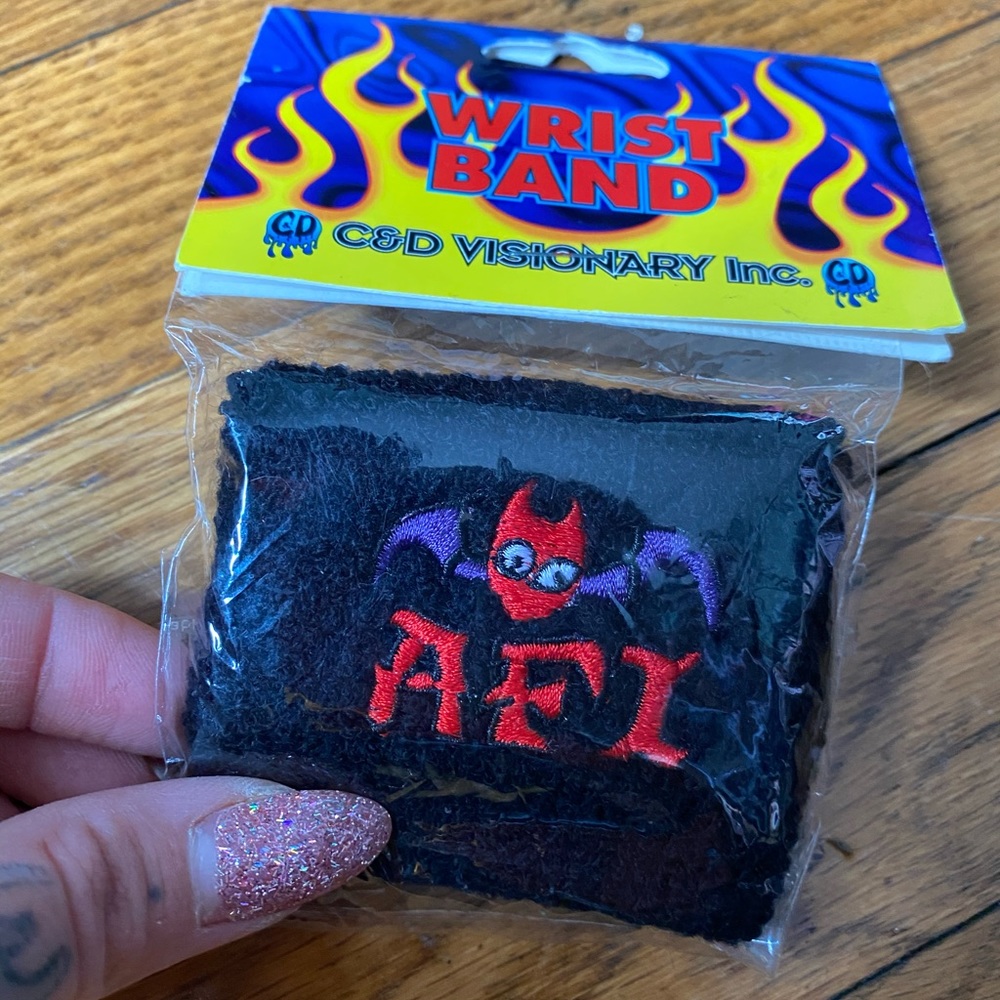AFI WRISTBAND 90s HARDCORE EARLY 2000s POP PUNK